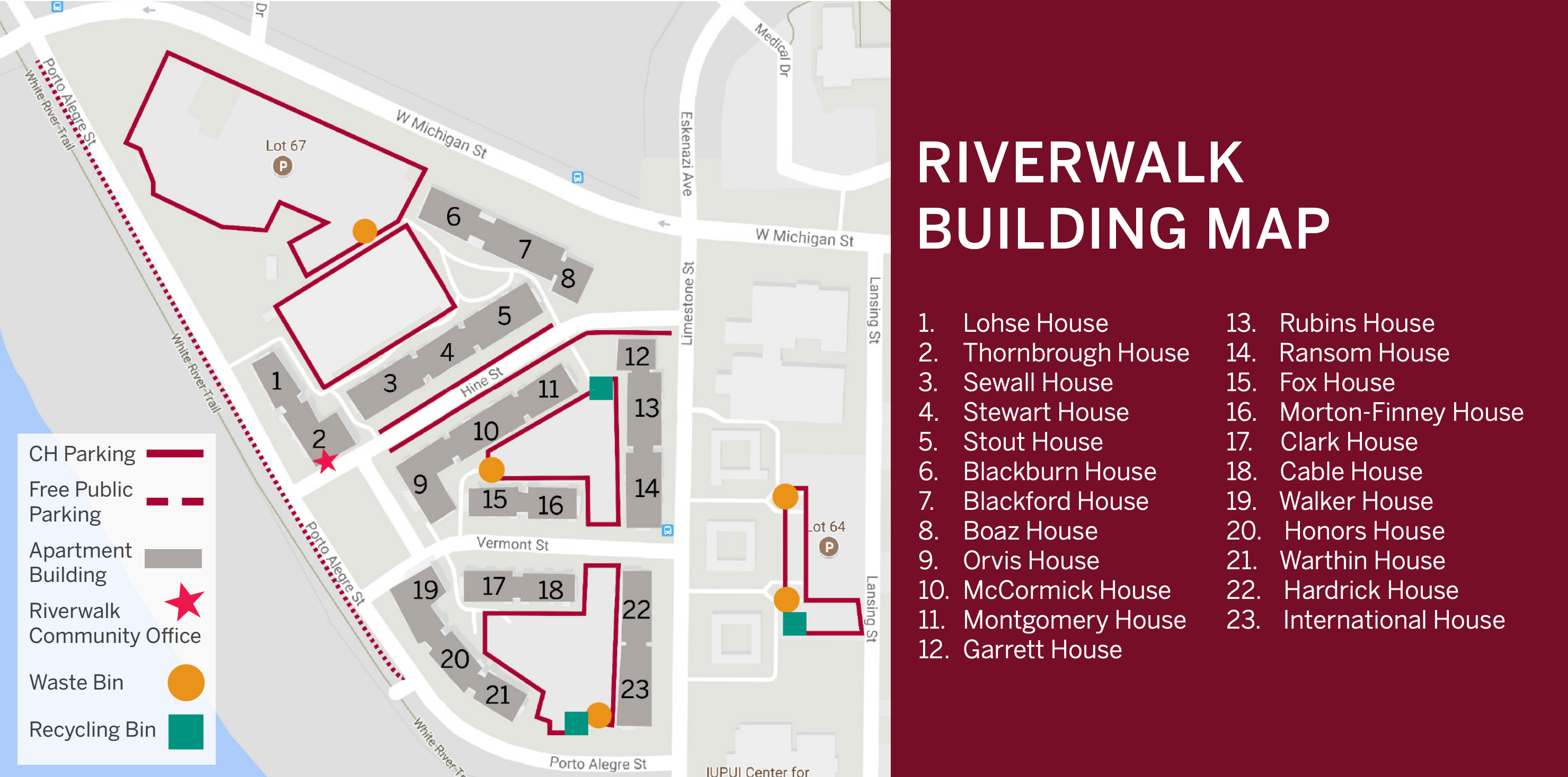 fuerte Productividad estante Riverwalk Move In: Moving & Breaks: Housing and Residence Life: IUPUI